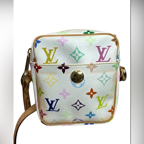 Louis Vuitton Handbags - Louis Vuitton Rift Crossbody White Multicolor Takashi Murakami Limited Edition
